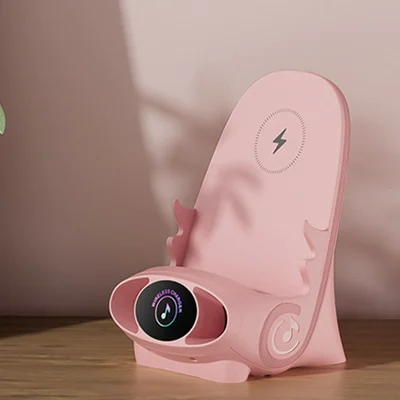 ⚡Mini Chair Wireless Fast Charger Multifunctional Phone Holder🔌