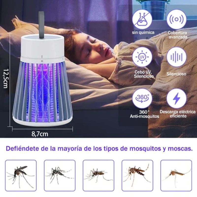 🏆Portable Insect Destroyer for Indoor & Outdoor Use - Fly & Mosquito Trap🦟⚡