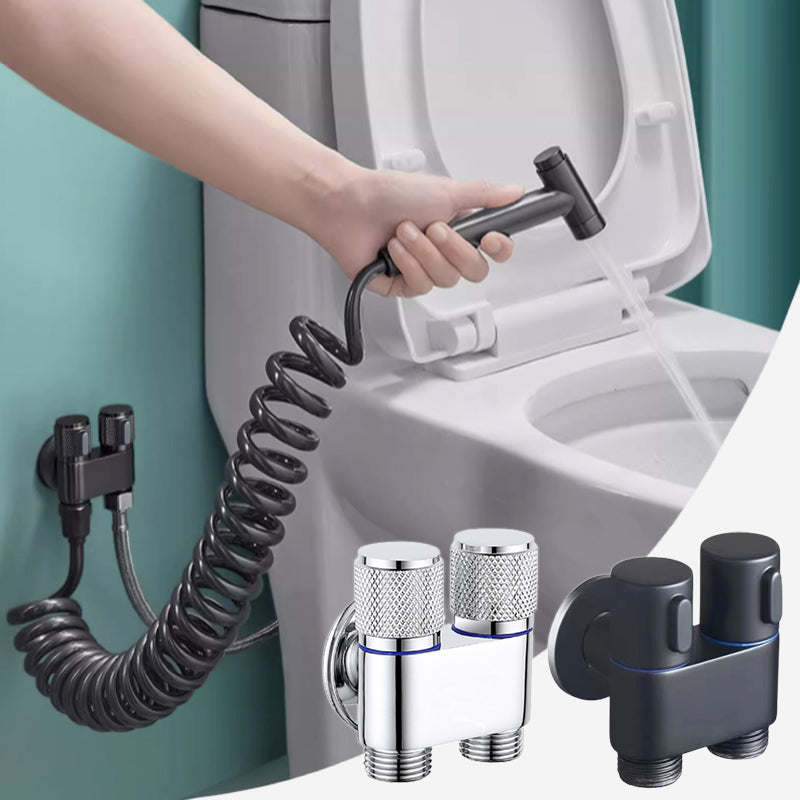 ✨1/2" Double Switch Outlet Angle Valve