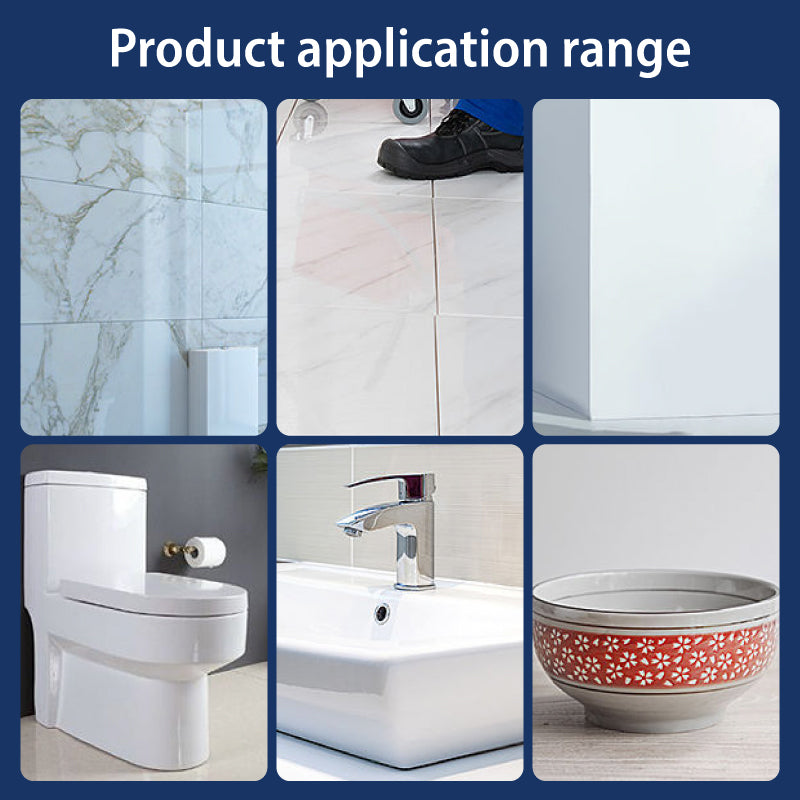 💧Multi-functional waterproof and anti-corrosion repair adhesive🔥 (suitable for ceramic floor tiles, walls, and kitchen countertops) saves time and costs.