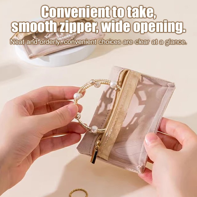 Luxurious Leather. Organized Elegance. Your Jewelry's New Home. 👜💎✨