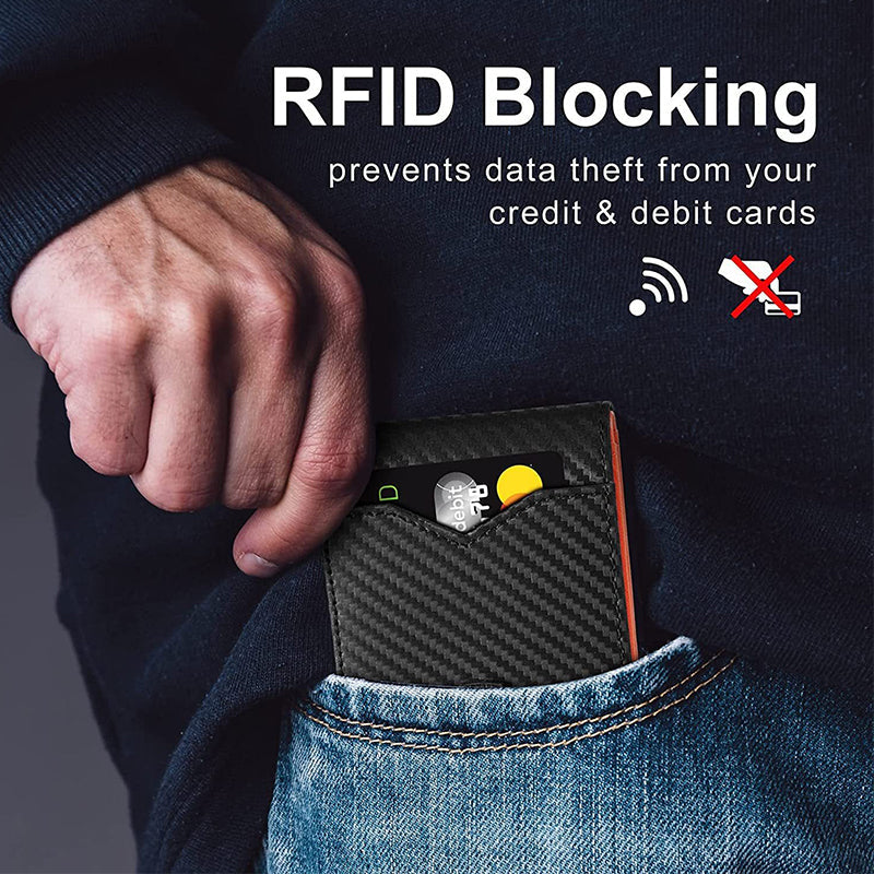 ✨️Slim Wallet for Men with Money Clip🎁💼Best Gift for Your Father Husband Male Friend