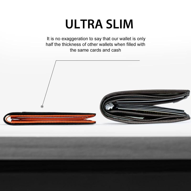 ✨️Slim Wallet for Men with Money Clip🎁💼Best Gift for Your Father Husband Male Friend
