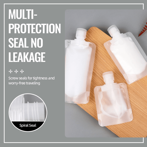 (🌷Summer SALE 49% OFF ) Portable Travel Fluid Makeup Packing Bag(10 Pcs）