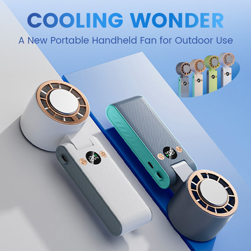❄️Portable Handheld & Foldable Silent Cooling Fan