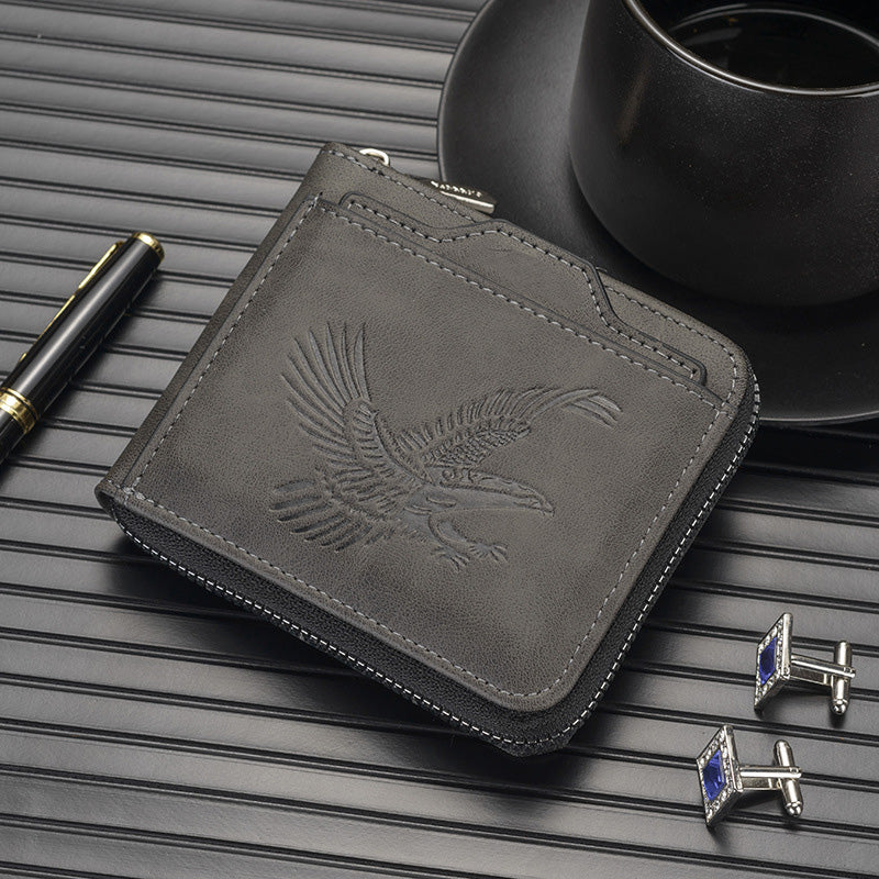 🔥Men's Eagle Embossed Wallet -🦅Luxury items for every Men!🏆
