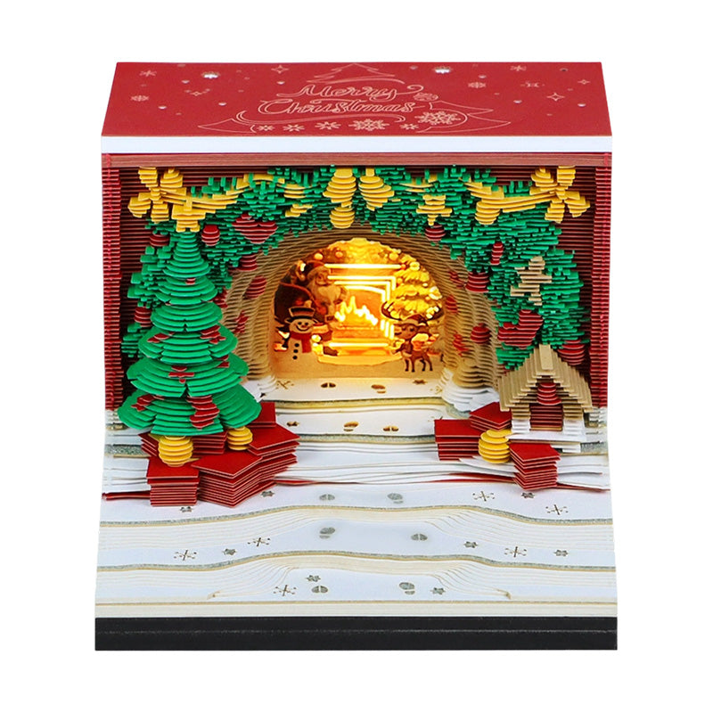 🎁Gift Idea Hot sale 50% OFF🎄Christmas 3D Paper Decoration Calendar