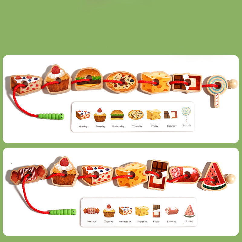 🎅Christmas Gift 50% OFF🎄Wooden Greedy Caterpillar Rope Toy for 3+ Year Old