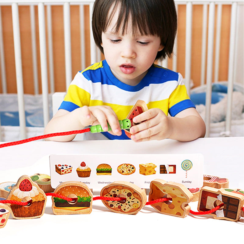 🎅Christmas Gift 50% OFF🎄Wooden Greedy Caterpillar Rope Toy for 3+ Year Old