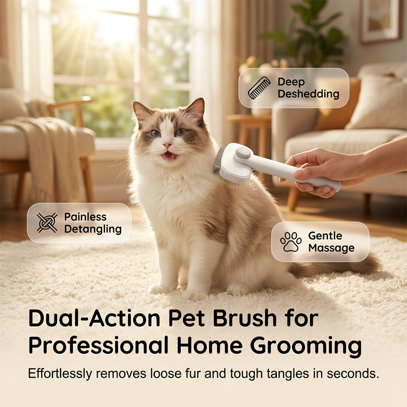 Pet Grooming Combo with Release Button