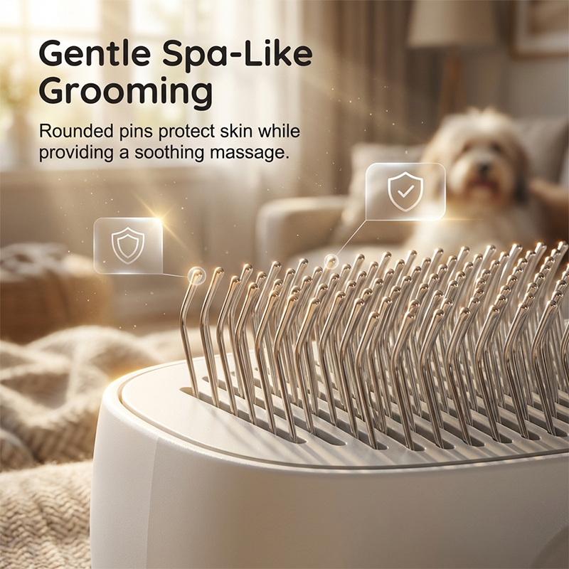 Pet Grooming Combo with Release Button